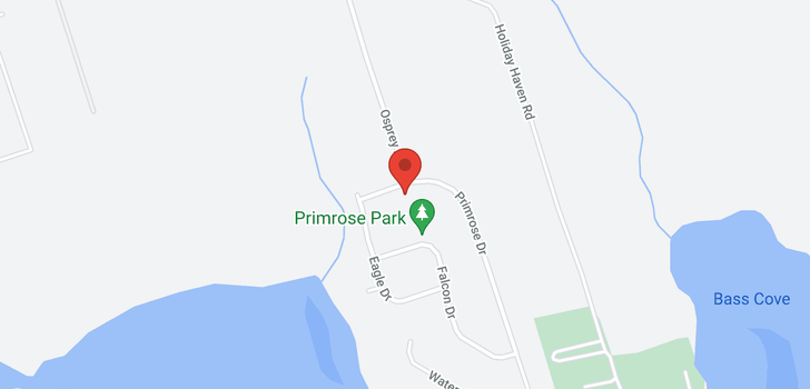 map of 70 Primrose Drive